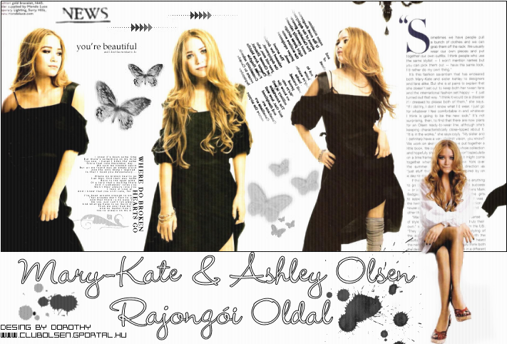 Mary-Kate & Ashley Olsen Rajongi Oldal ®